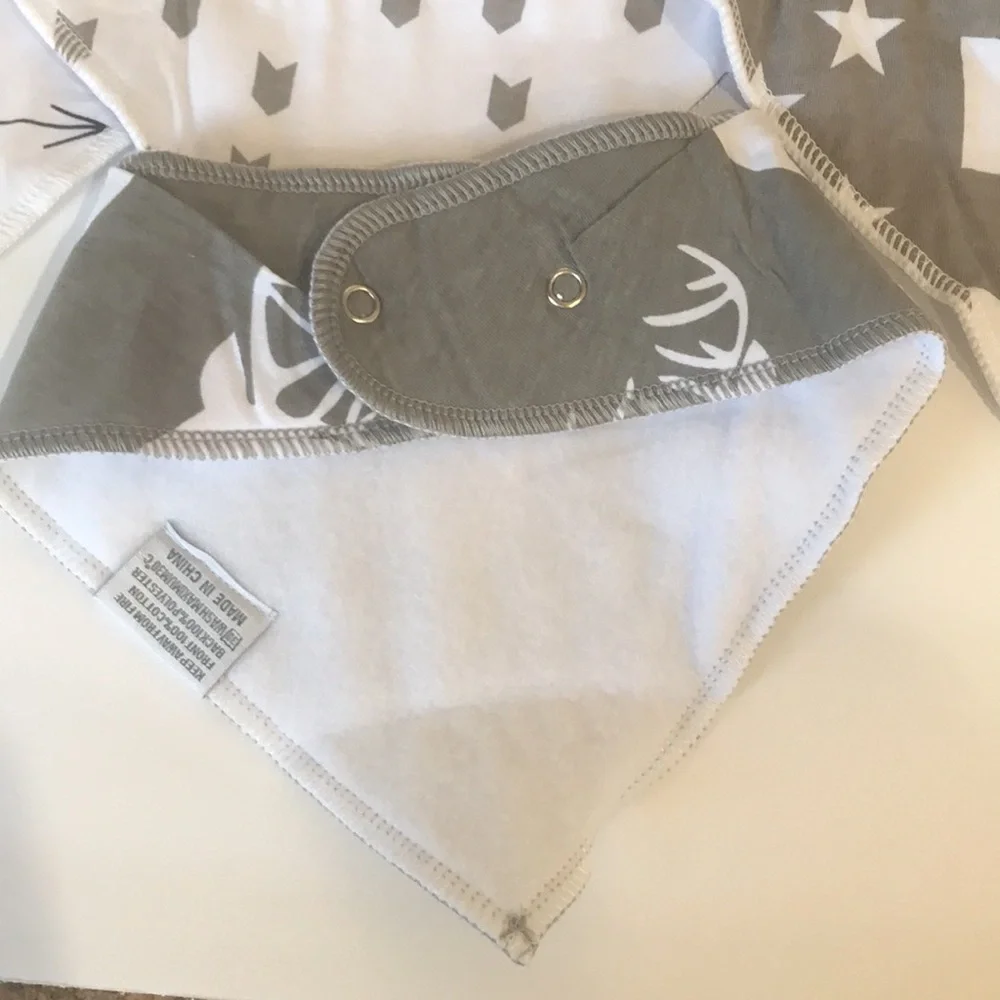 Bandanas baby cotton bibs pack of 8